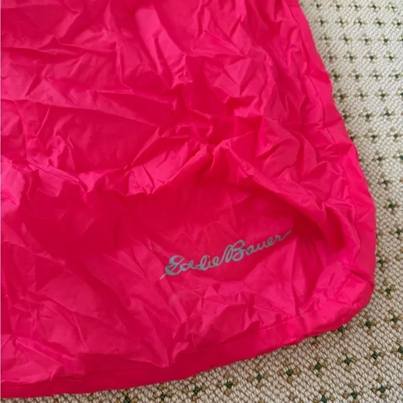 Eddie Bauer Pink and Gray Reusable Sling Bag - Picture 3 of 6